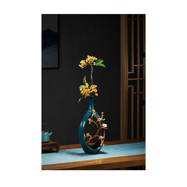 M871 Vase (Ceramic + Alloy) 4c