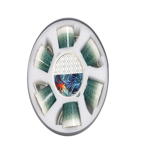 MK105 6pcs Cup Saucer Set Angela 8c