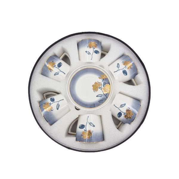 MK110 6pcs Cup Saucer Set Angela 8c
