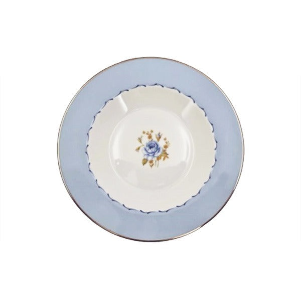 MK183 9"Plate BlueRose ANGELA 36c
