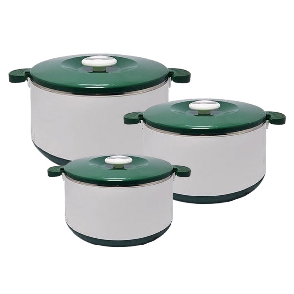 PB646/3 OPTIMO 3Pcs Hot Pot Set Green