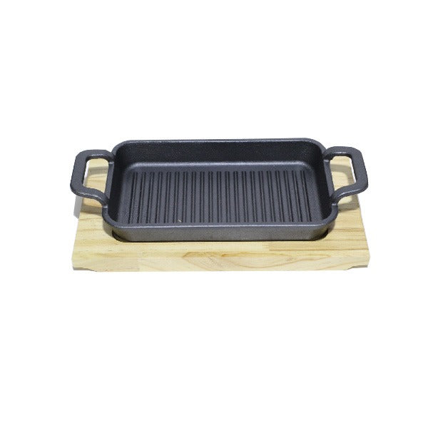 QB107 Sizzler Rect Line 2H 8.5 x 4.5" 10