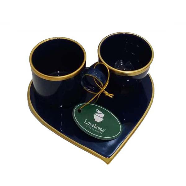 RCF2105D 3pcs Tea Set Dark Blue