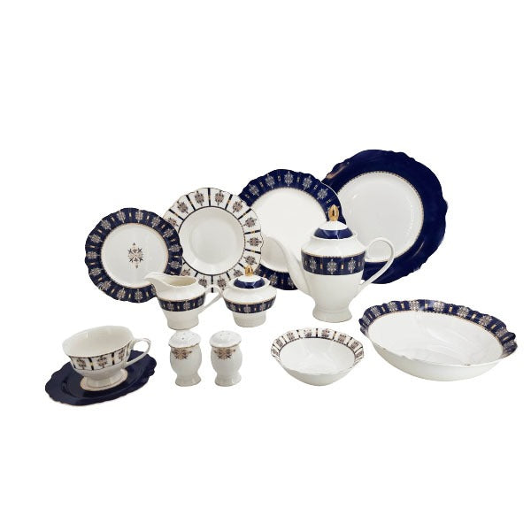 RM223 47Pc DinnerSet D-BlueShed ANGLA 1c