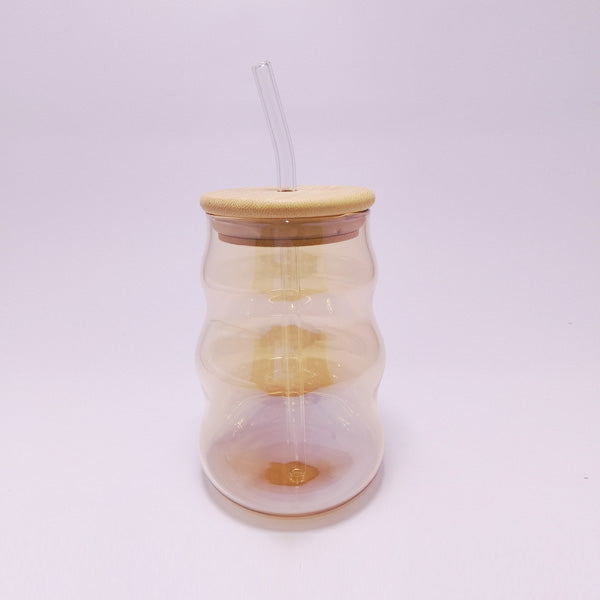 RXG-030 Glass With Straw 530ml MG 98c