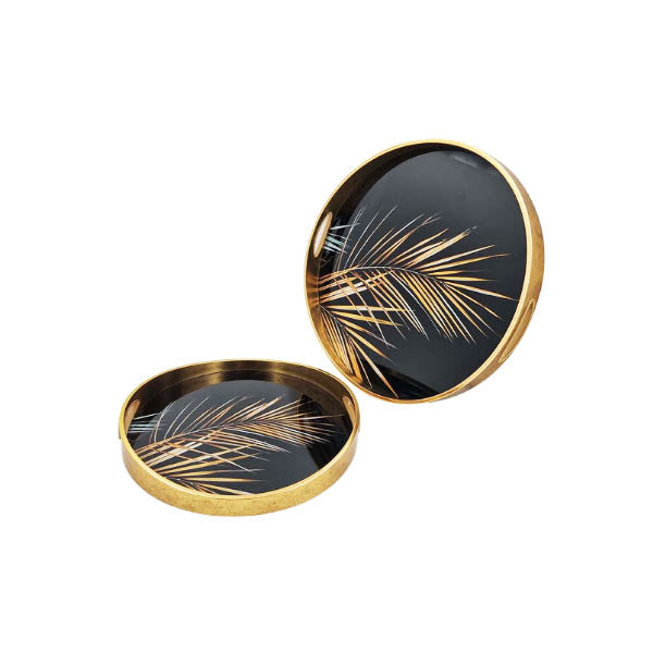 RY143 Round 2Pcs Serving Tray 4c