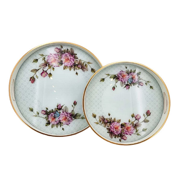 RY149 2Ps Round Serving Tray ANGELA 4c
