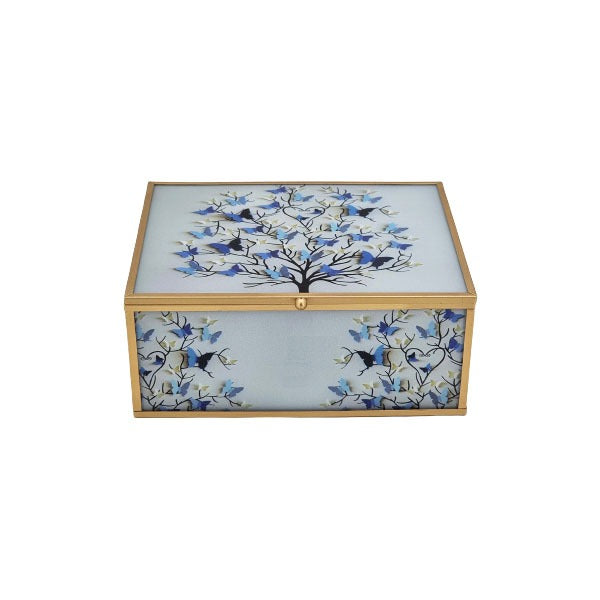 RY272 J Box Blue L Butterfly ANGELA 8c