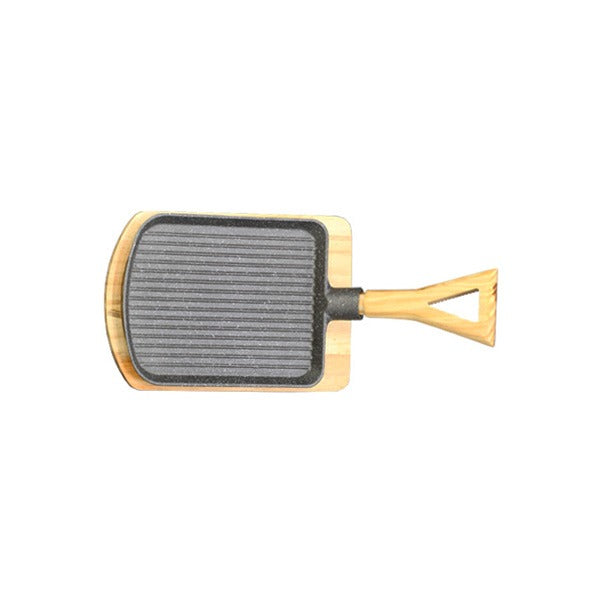 S0012 Sizzler Square Wood-H 9 x 7" (S)