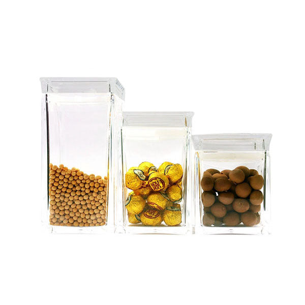 SB2049 (F4531B) Sqr Jar 3Pcs Set 12c