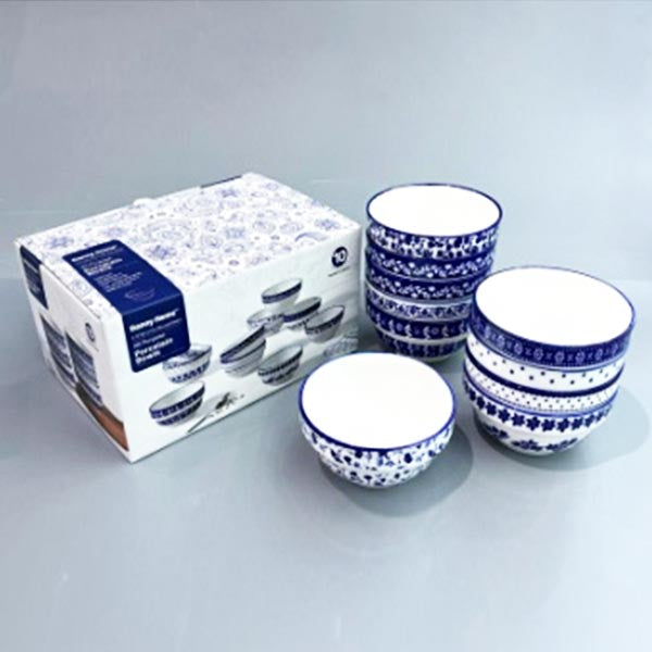 SE-017 4.75'' Dinner Bowl 10Pcs Set 8c