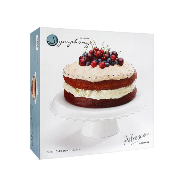 SY7155 Pearl Cake Stand 30.5cm 4ctn