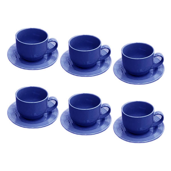 SYP65-08 220ml 6Pcs Cup+Saucer Set 72c