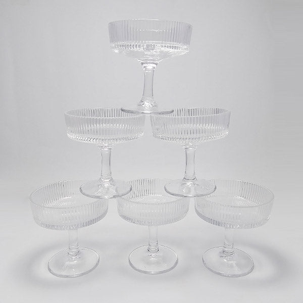 T1004 6Pcs Ice-Cream Bowl Set 190ml 8c