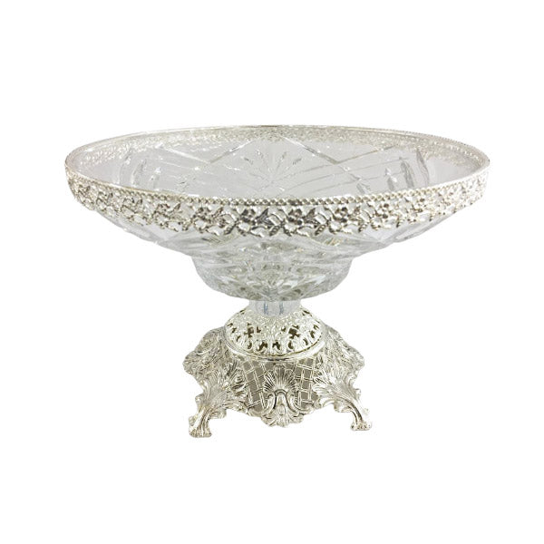 TA1328 Bowl W-Stand Orchid 4c