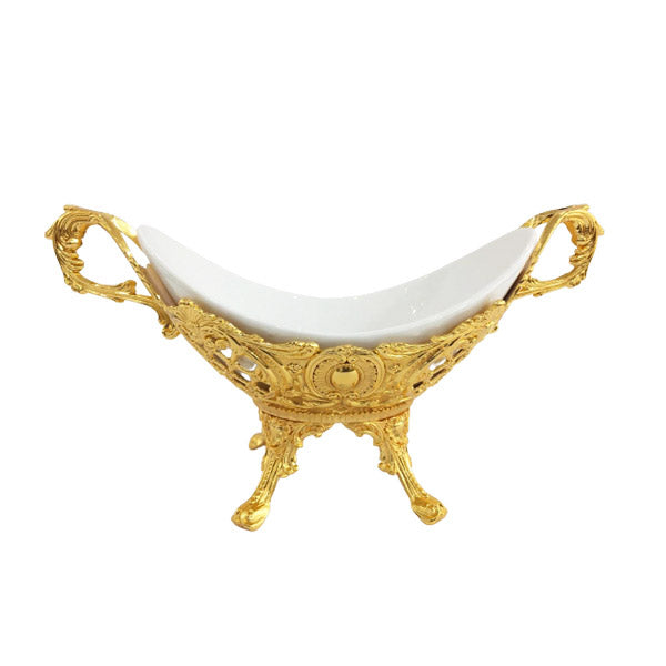 TA1772 Oval Bowl (G)Orchid 8c