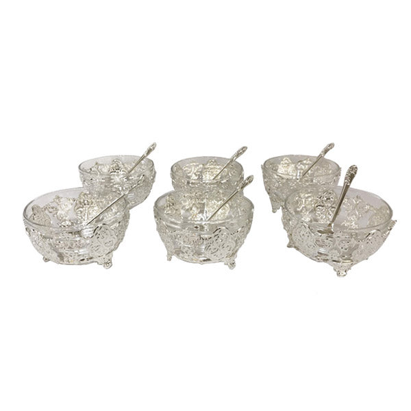 TA2167 6Pcs Ice Cream Cup+Spn (S)ORCHID