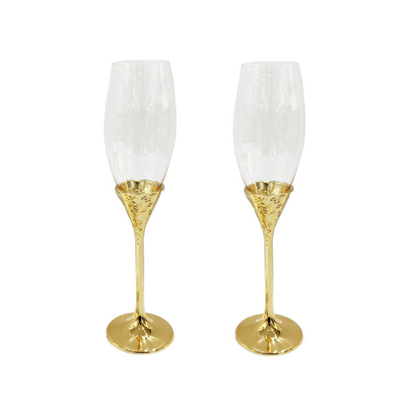 TA2473 ORCHID 2Pcs Wine Glass (G)