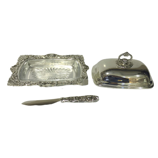 TA422 Rect Butter Dish ORCHID