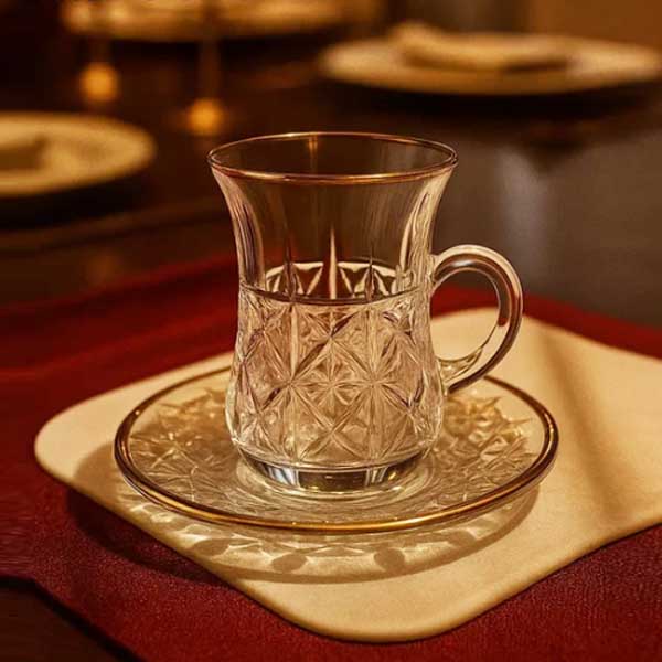TCF419C/L12 6Pcs Cup Saucer Set 110ml 8c