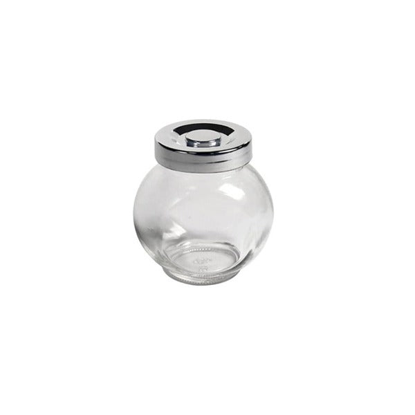LX-009 4Pcs Set Silver Lid Jar 200ml 24c