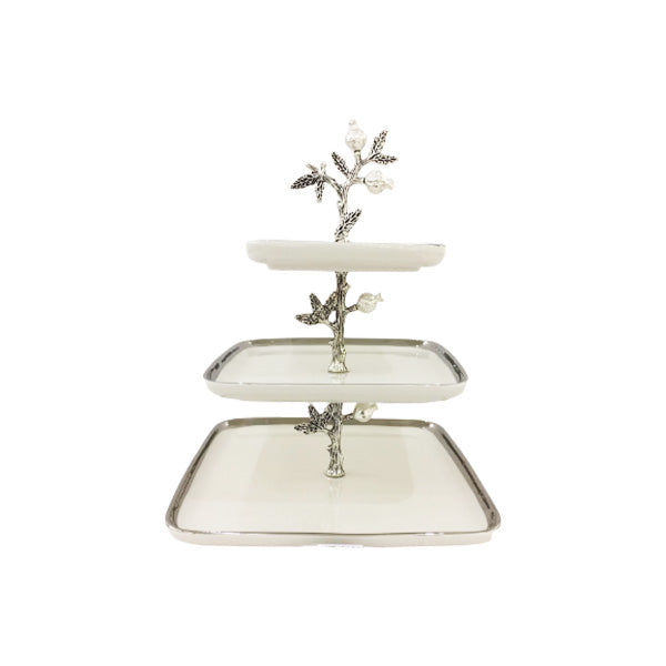 WB1156 3Tier SweetDish 6Pcs-Ctn