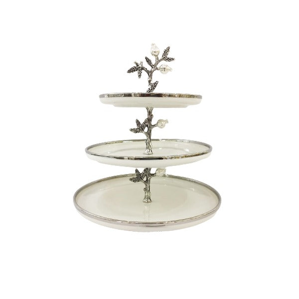 WB1162 3Tier SweetDish 6pcs-Ctn