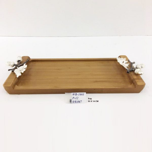 WB1661 Wood Tray 35x14cm (S)