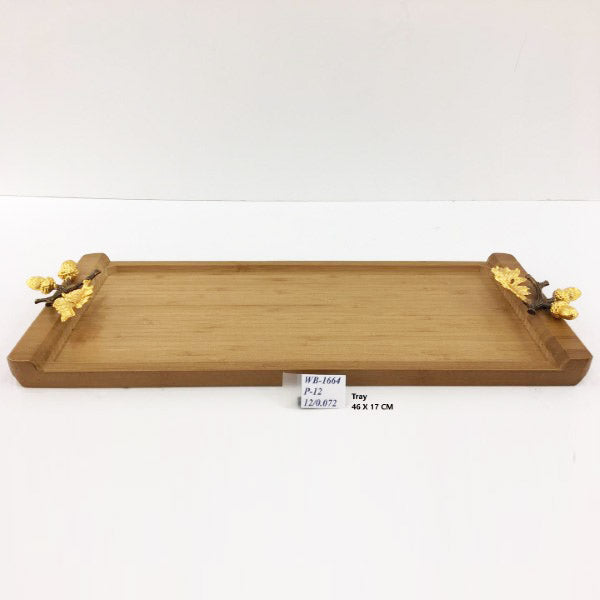 WB1664 Wood Tray 46x17cm (G)