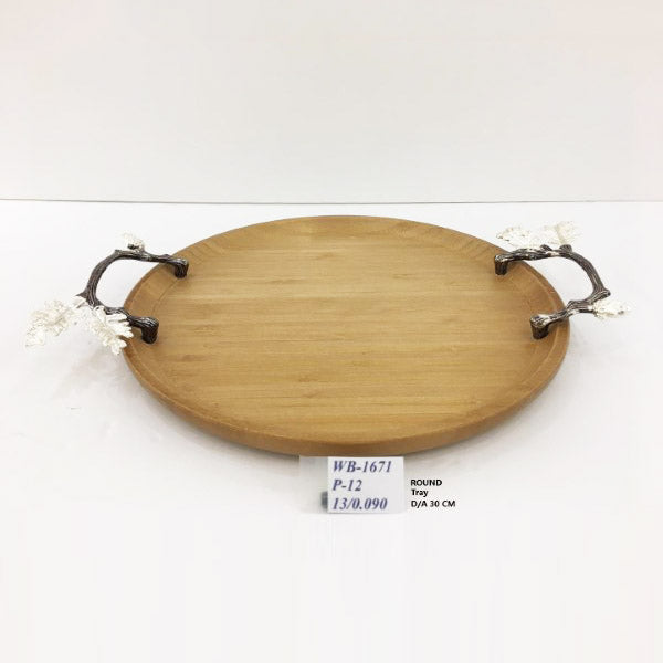 WB1671 Wood Tray 30cm (S)