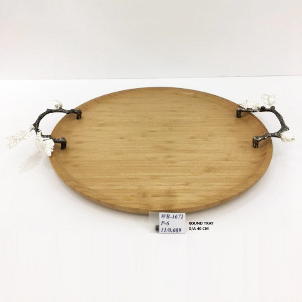 WB1672 Wood Tray 40cm (S)