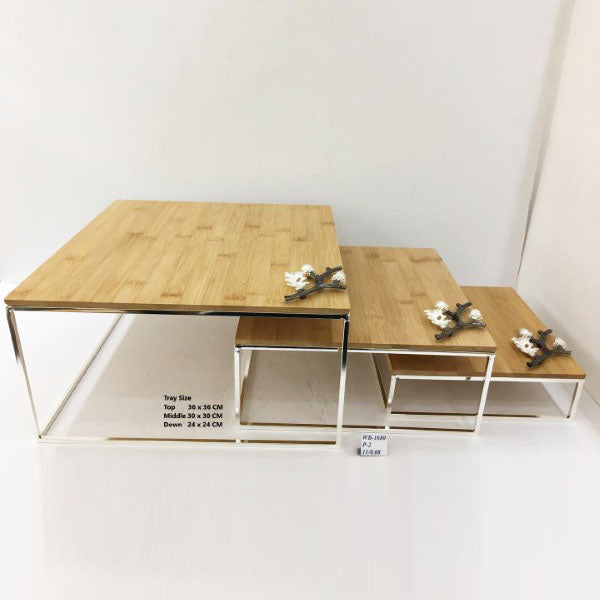 WB1680 3Pcs W-Plater Set 24,30,36cm(S)