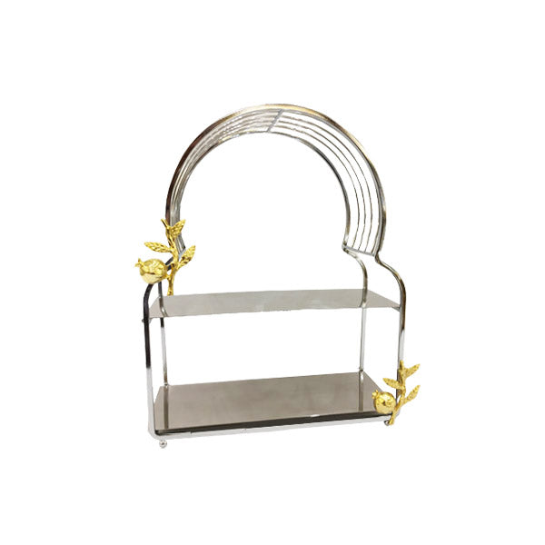 WB221 2Tier Pastry Hold (S) ORCHID