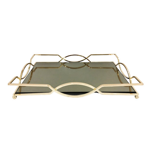 WB571 Rect Mirror Tray ORCHID 6c