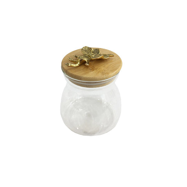 WB649 Glass Jar S Orchid 12c