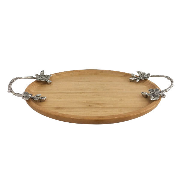 WB656 Oval Serving Tray ORCHID 12c