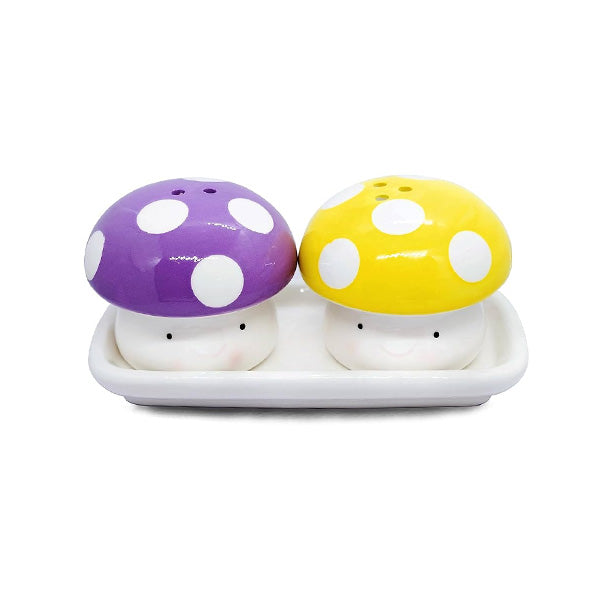 YM26 3Pcs Mushroom Salt & Papper Set
