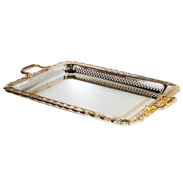 ZL2013656 Zolten Round Tray S S/G 6c