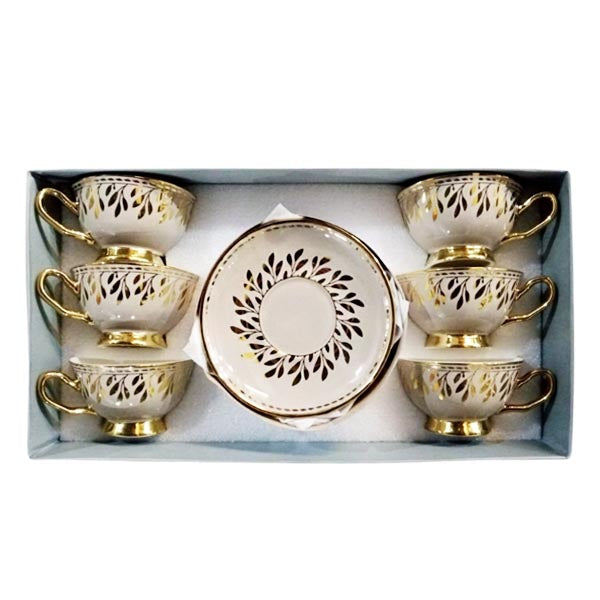 ZQ-085 6Pcs Cup & Saucer