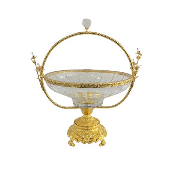 TA840 Round Bowl W.Handle G ORCHID 3c