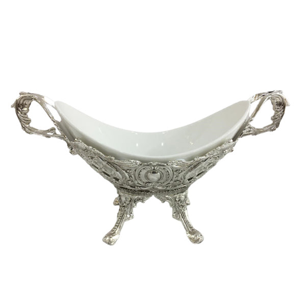 TA966 Oval Serving Bowl (S) ORCHID