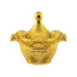 056-18 ROUND LALEGUL POT WITH COVER 100c