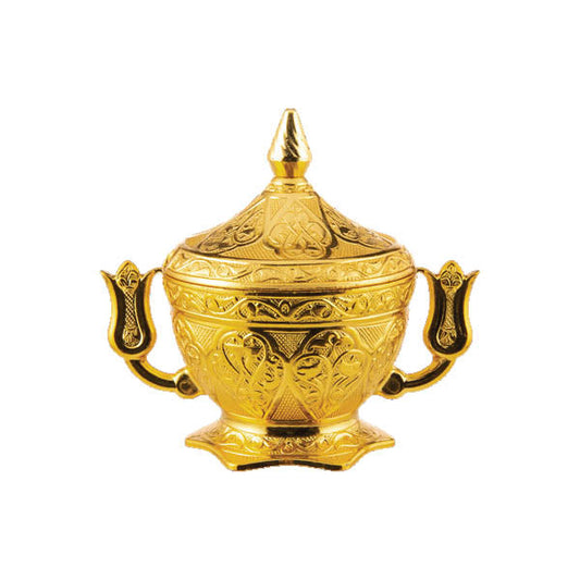 063-18 SUGAR BOWL WITH TULIP HANDEL