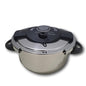 12Ltr BELMA PressureCooker27cm Blck/Grey