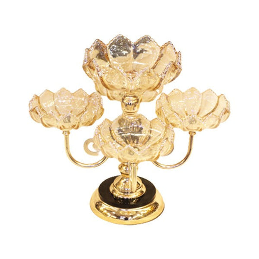 13 5pcs Bowl Stand Glass (BLK)