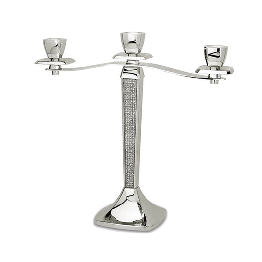 158192 Glitter 3Tier Candle (6pc/ctn)