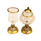 16.18 Vase & Candy Set Glass (BLK)