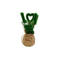 17104 HANGING FAKE PLANT 'LOVE' LETTER