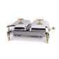 174346 MALAIKA 2*1 Rect Dish 4pc-c
