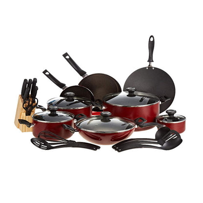 20499 Prestige 25 Pcs Cook Set  RED